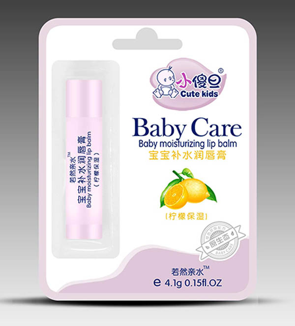 小傻旦寶寶潤(rùn)唇膏(檸檬香型)