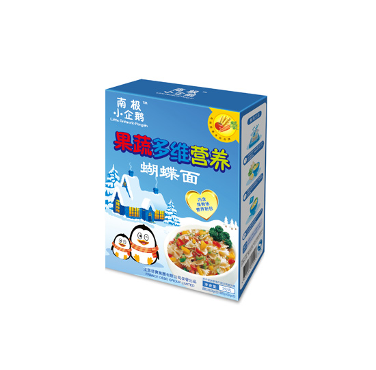 南極小企鵝果蔬多維營養(yǎng)蝴蝶面