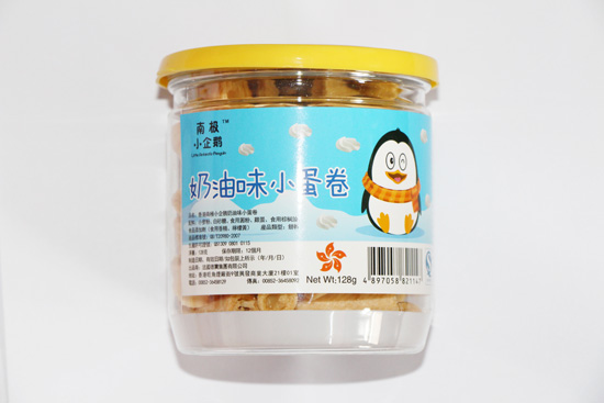 南極小企鵝奶油味小蛋卷