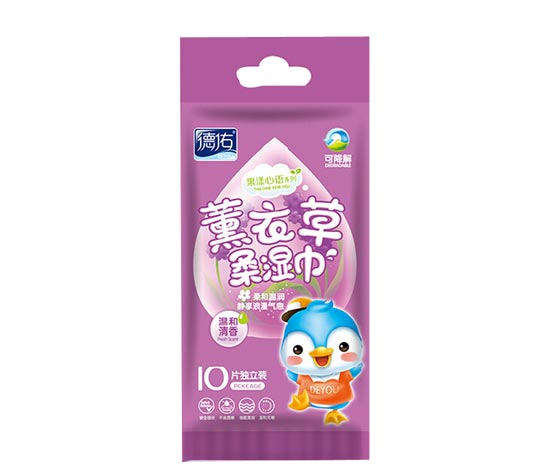 德佑薰衣草yinge一次性濕巾10片