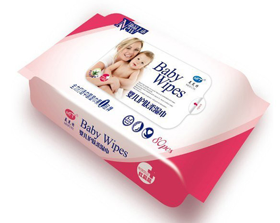 美芙特yinge護(hù)膚柔濕巾80片啟封