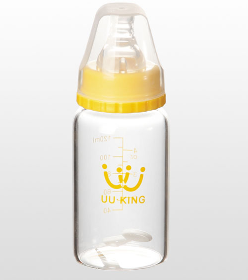 UU·KING玻璃標(biāo)口徑奶瓶120ml
