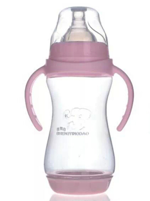 圣嬰島標(biāo)口徑弧形pp奶瓶