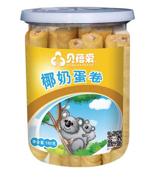 貝蓓愛椰奶蛋卷