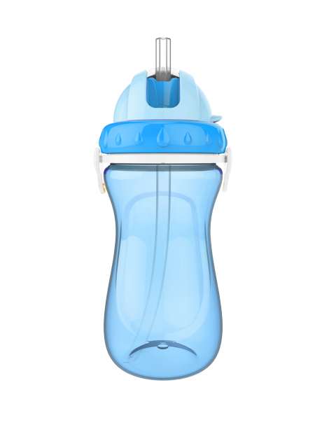 伊斯卡爾350ml 安全健康兒童水壺(藍)