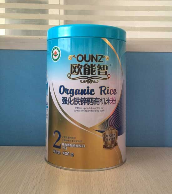 歐能智2段強(qiáng)化鐵鋅鈣有機(jī)米粉