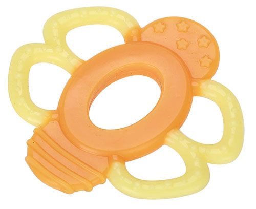 貝嬰奇蜜蜂型雙色硅膠牙膠(Y302)