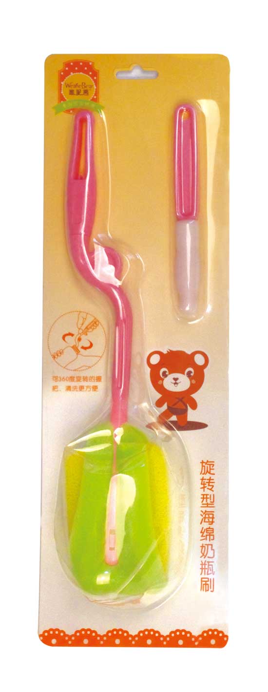 唯昵熊奶瓶刷