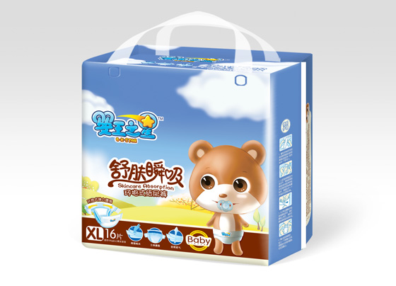 嬰王之星舒膚瞬吸紙尿褲XL