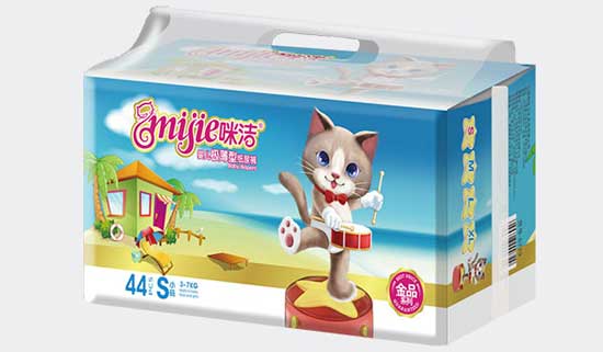 咪潔yinge極薄型紙尿褲44片S小碼