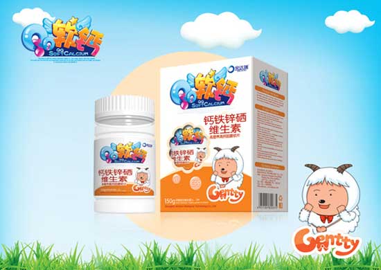 金達(dá)瑞鈣鐵鋅硒維生素軟鈣