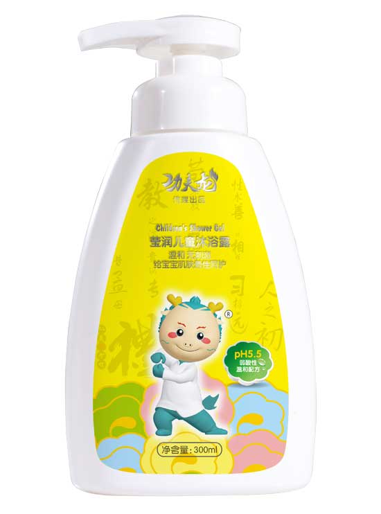 功夫龍瑩潤兒童沐浴露