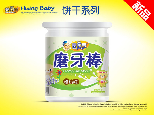 慧因?qū)氾灨赏把b-磨牙棒-核桃味