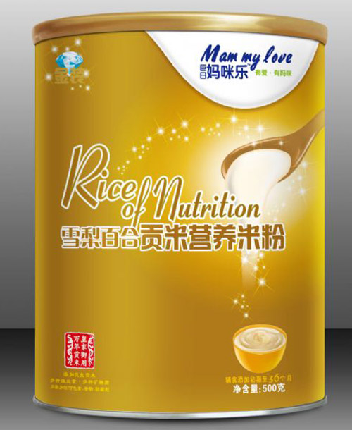 巨日媽咪樂(lè)雪梨百合貢米營(yíng)養(yǎng)米粉