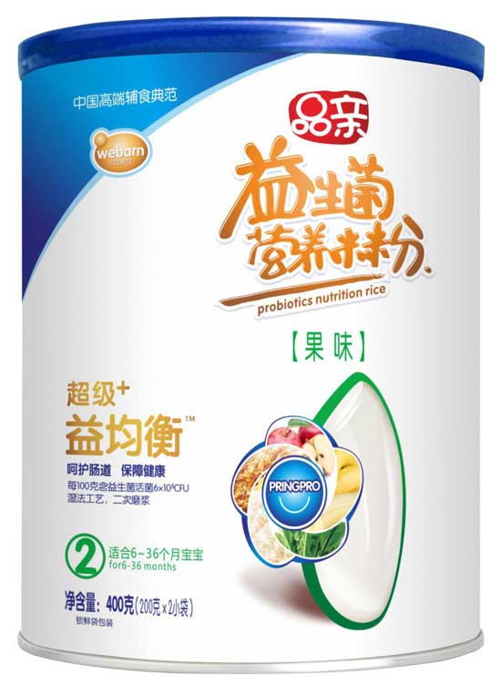 品親超級+益均衡果味米粉