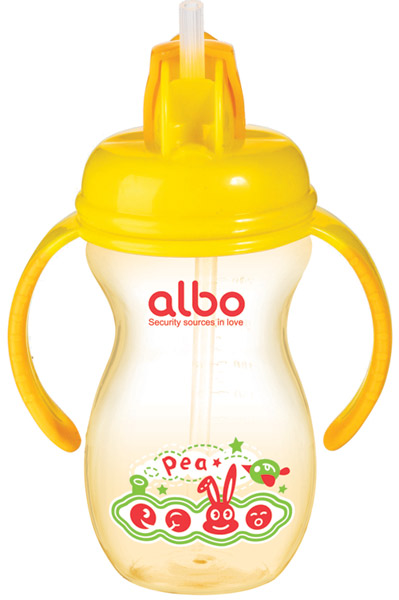 愛(ài)樂(lè)寶210Ml葫蘆運(yùn)動(dòng)杯橙