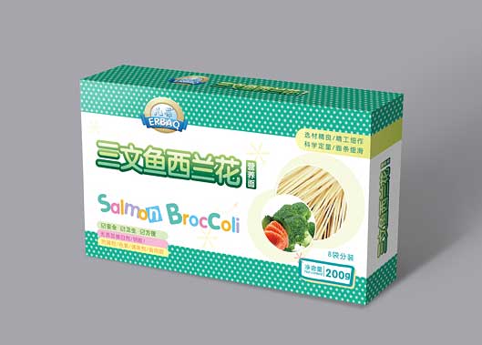 兒葆三文魚西蘭花營養(yǎng)面