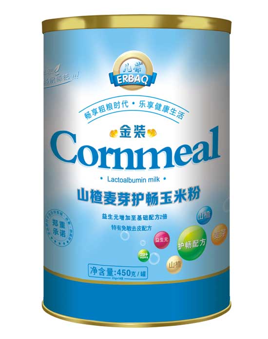 兒葆山楂麥芽護暢金裝玉米粉罐裝