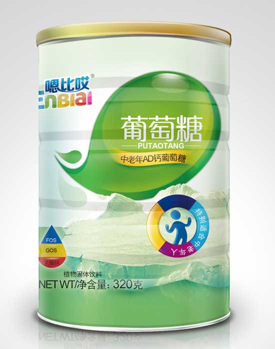 嗯比哎中老年高鈣葡萄糖