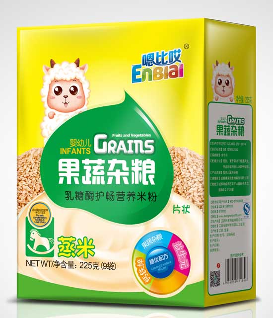 嗯比哎果蔬雜糧乳糖酶護(hù)暢營(yíng)養(yǎng)米粉