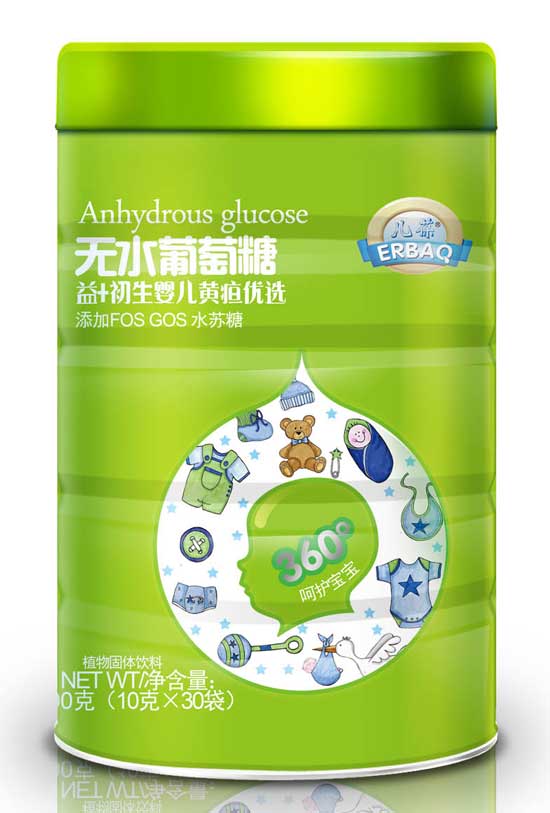 兒葆益+初生yinge黃疸優(yōu)選無(wú)水葡萄糖