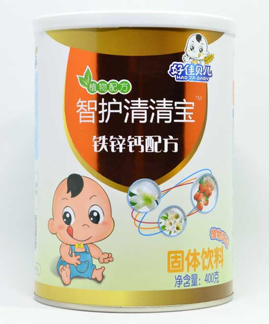 好佳貝兒鐵鋅鈣配方智護(hù)清清寶