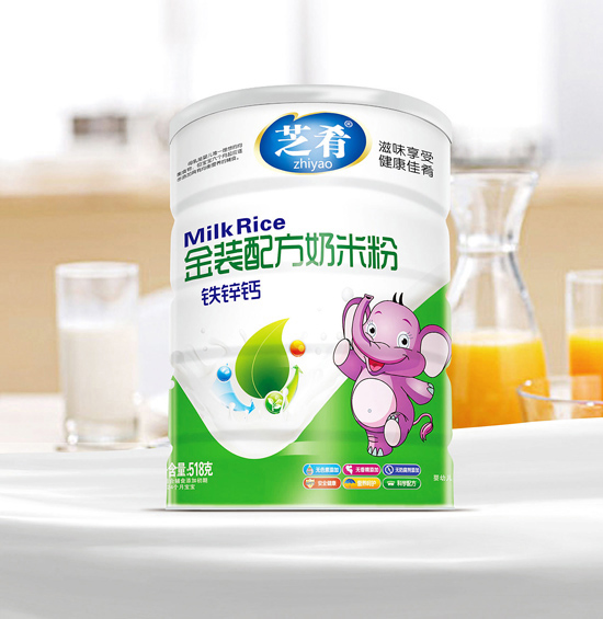 芝肴金裝奶米粉(鐵鋅鈣配方)