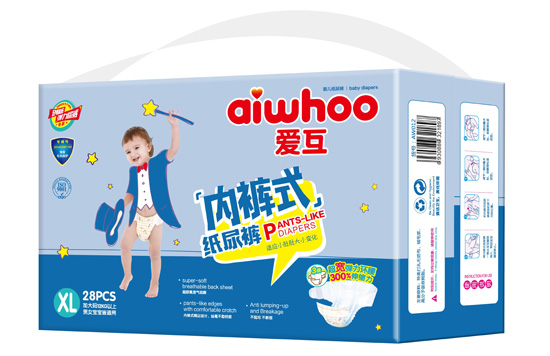 愛互內(nèi)褲式紙尿褲XL28片