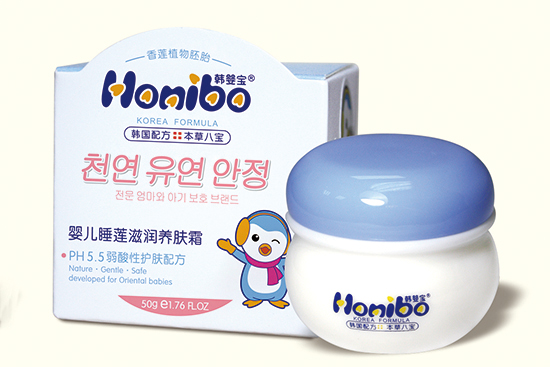 韓嬰寶yinge睡蓮滋潤養(yǎng)膚霜