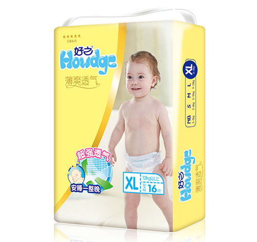 好之薄爽透氣yinge紙尿褲XL碼16片