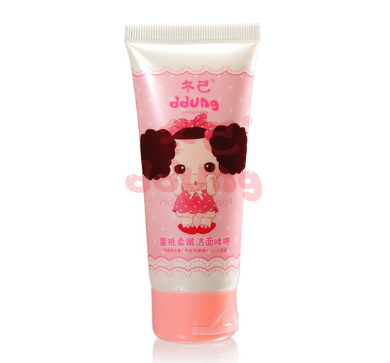 冬己兒童蜜桃柔嫩潔面啫喱