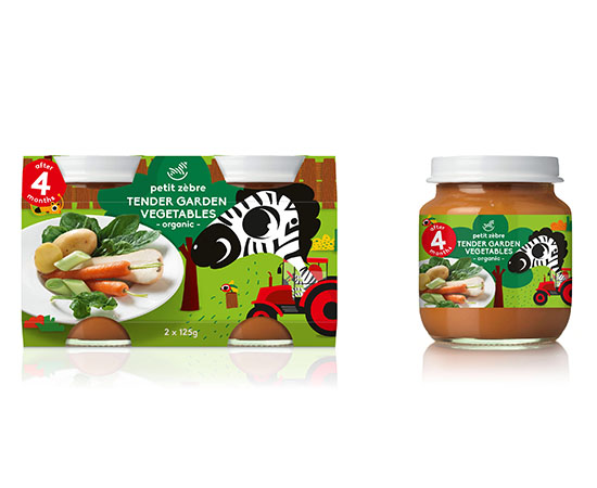 小馬斑斑綠色田園什錦蔬菜果泥