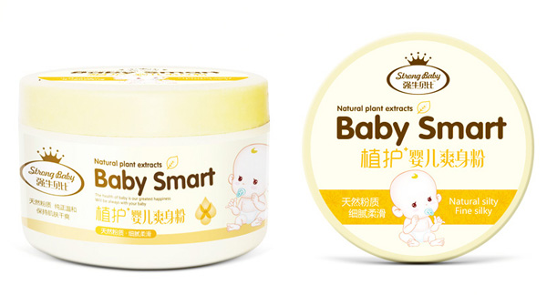 強生貝比yinge爽身粉100g
