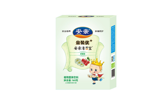 安親金裝160克清清寶盒裝鮮橙味