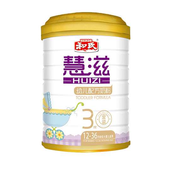 慧滋金裝youe配方奶粉3段800克