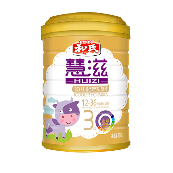 慧滋金鉆youe配方奶粉3段800克