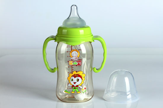 菲兒寶280ML寬口全自動(dòng)PPSU奶瓶綠色