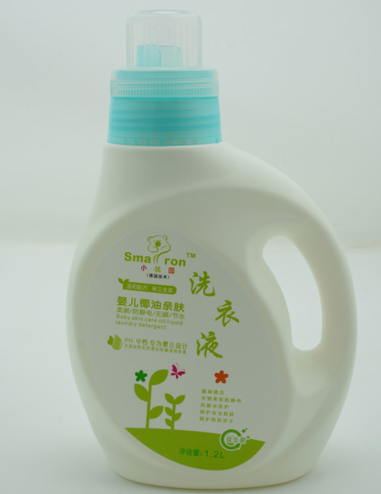 小狀園yinge椰油親膚洗衣液1