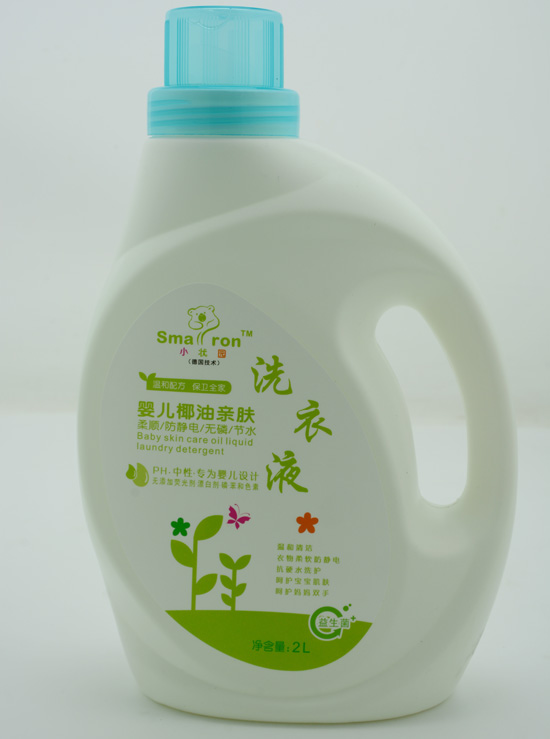 小狀園yinge椰油親膚洗衣液2L