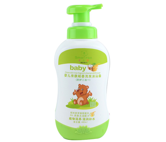小狀園yinge親膚稻香洗發(fā)沐浴露480ML