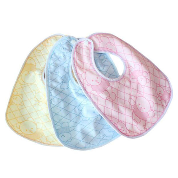 轉(zhuǎn)轉(zhuǎn)熊天鵝絨壓花圍兜