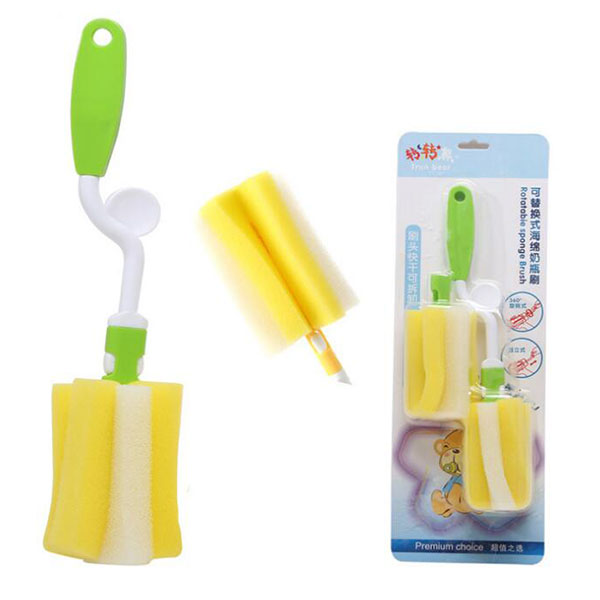 轉(zhuǎn)轉(zhuǎn)熊轉(zhuǎn)轉(zhuǎn)熊yinge海綿奶瓶刷