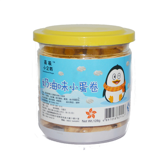 南極小企鵝奶油味小蛋卷