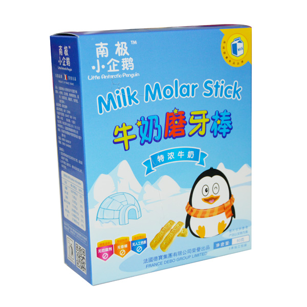 南極小企鵝特濃牛奶磨牙棒80g