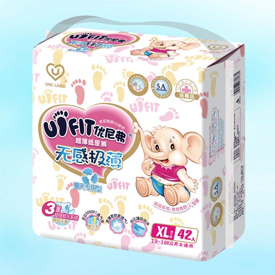優(yōu)尼弗無感極薄yinge紙尿褲XL碼42入