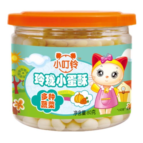 小叮玲瓏瓏小蛋酥多種蔬菜