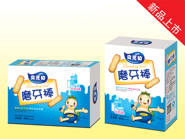 貝芝初牛奶味-磨牙棒