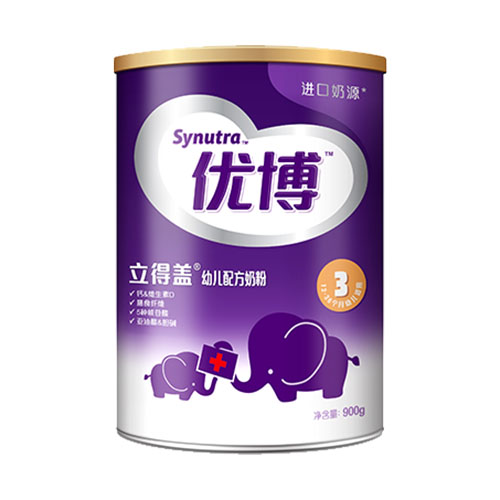 優(yōu)博立得蓋youe配方奶粉3段