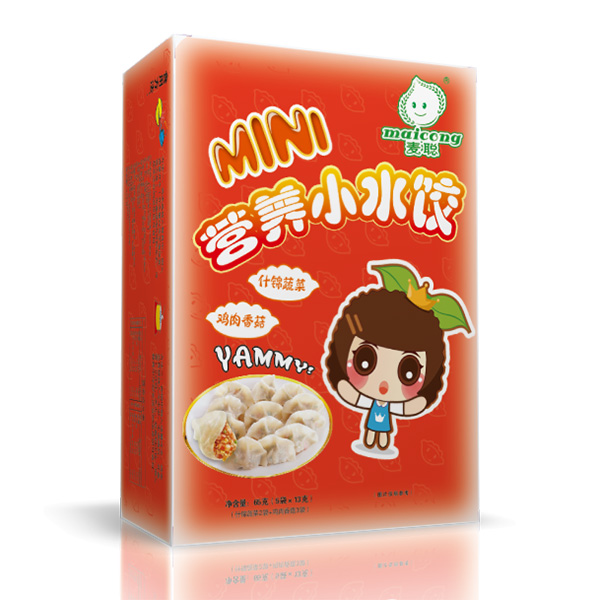 麥聰營(yíng)養(yǎng)小水餃?zhǔn)插\蔬菜+雞肉香菇2