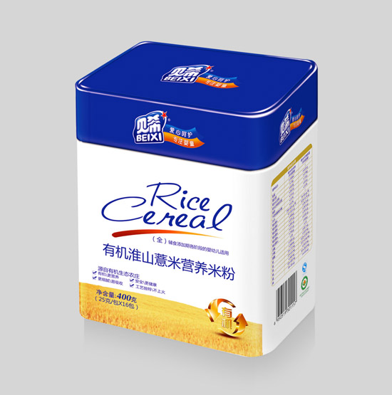 貝希有機淮山薏米米粉聽裝